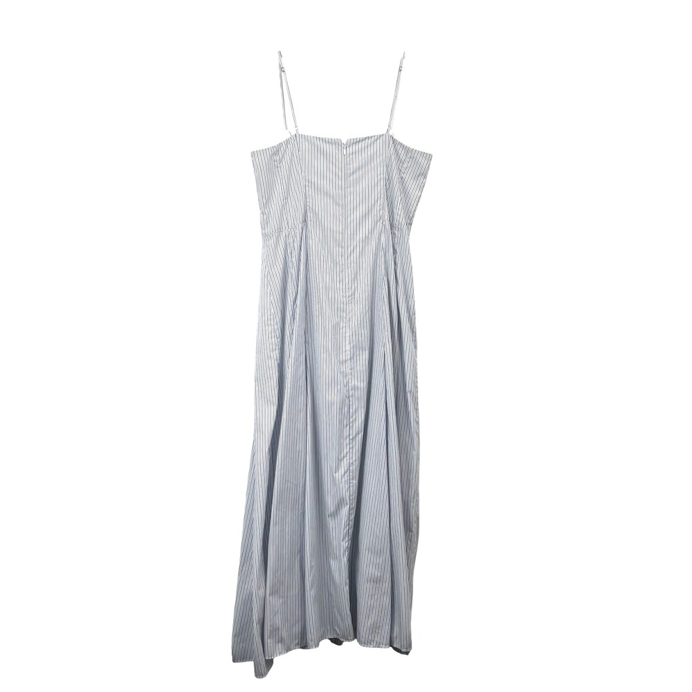 J. Crew Button-down cotton poplin dress in stripe Size 6 - Picture 7 of 10